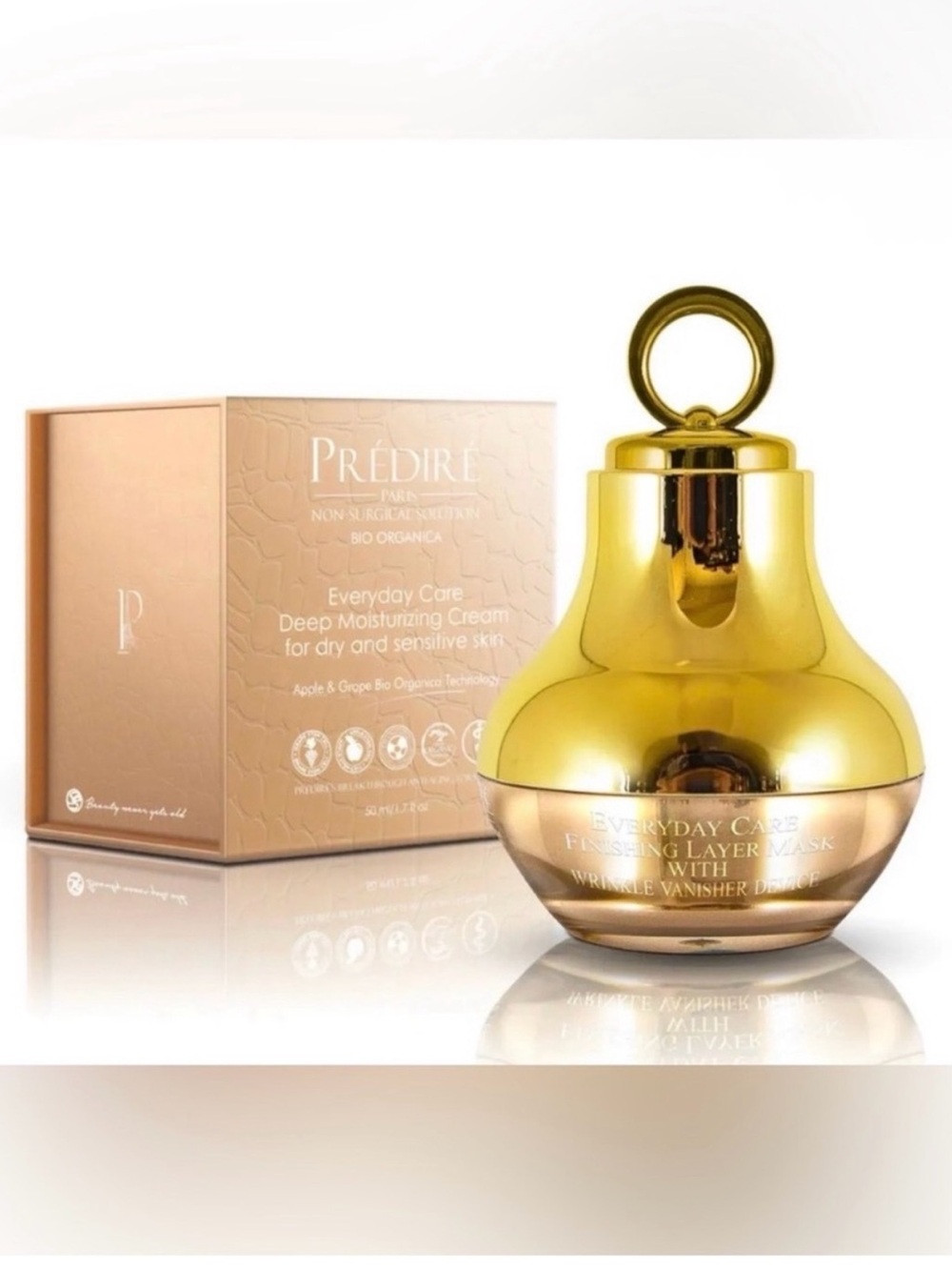 Prédire Everyday Care Mask & Wrinkle Vanisher Device | 3-In-1 with LED Treatment